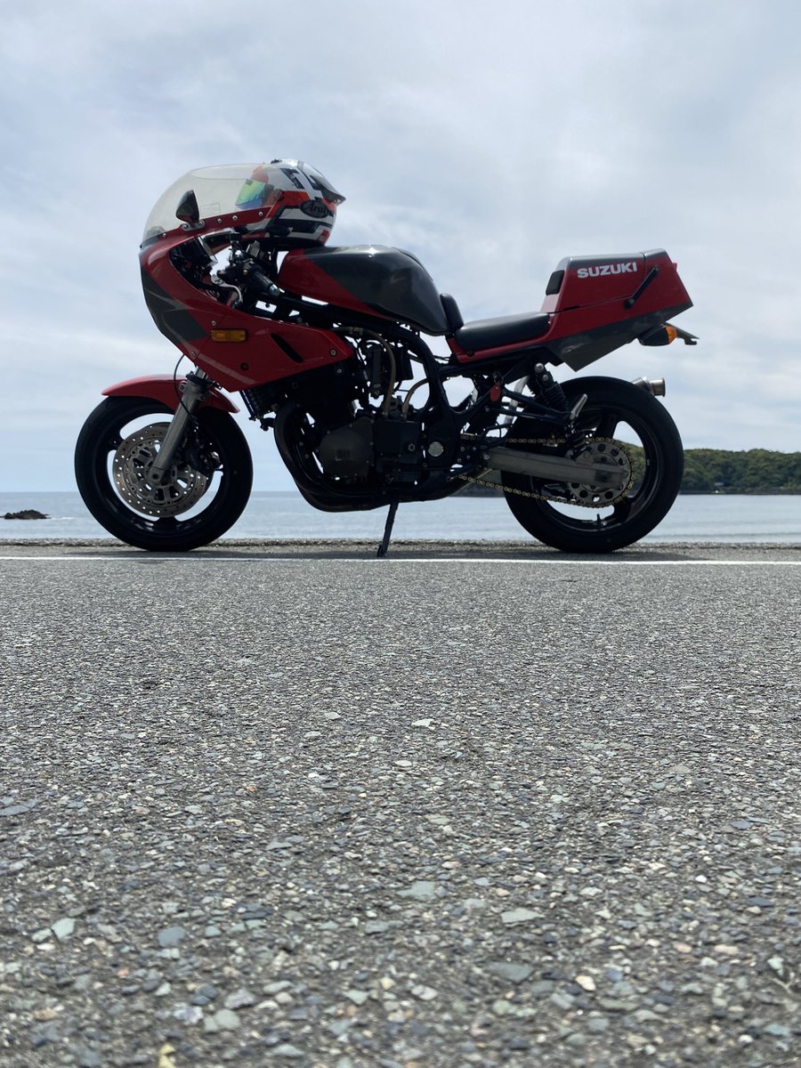 弓ヶ浜！フェンレスにしたので尻回りがスッキリしてていいですね👍