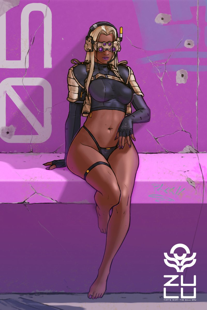 LoomingColumn's tweet photo. And that's what the Zulu say!  

If I draw her enough, it might convince @csaurageul  to draw her more! https://t.co/4QNdLKn044