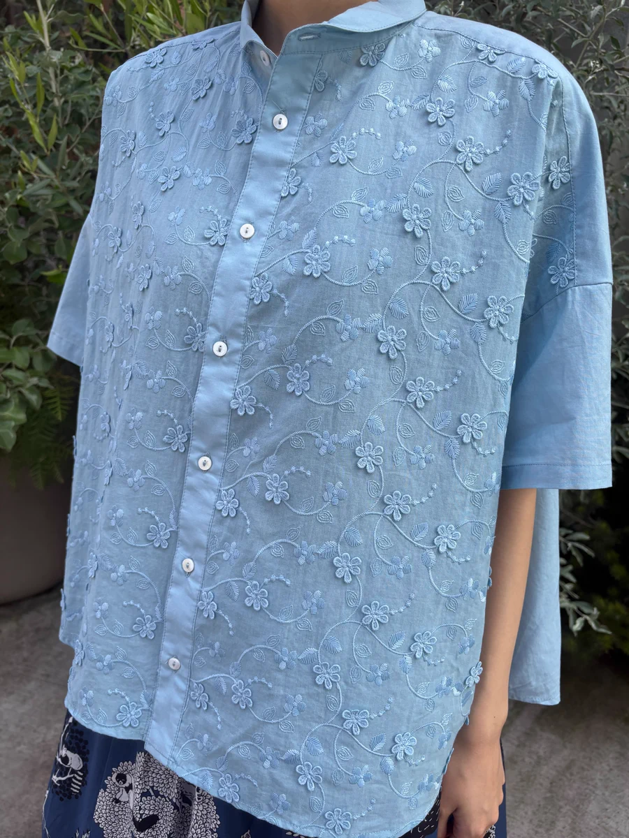 Marble SUD x mannine 半袖シャツ 総柄 marble SUD 自由が丘店 on X: 