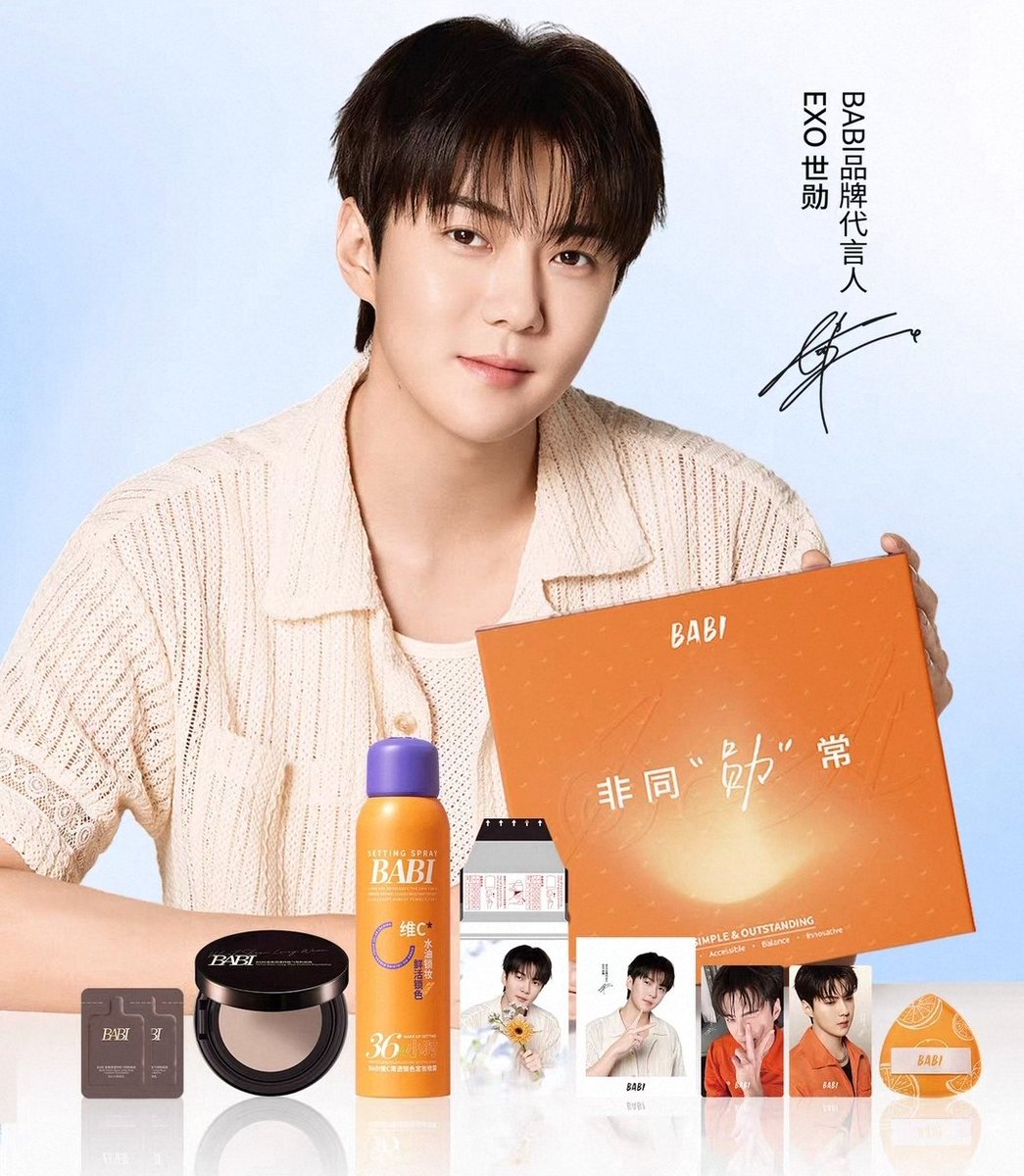 Preallaround's tweet photo. Preorder 🇨🇳  BABI Gift Box C × #SEHUN

❌️ปิดพรี จนกว่าของแถมหมดนะคะ
🛒สั่งซื้อ DM

🔸️เก็บ 2 รอบ
🔸️1box Setting Spray*1 + Cushion*1
🔸️รอบแรก 1090/Box

🎁การ์ดฉีก*1+โพลารอยด์*1+การ์ดเซลฟี่*2+ตัวทดลอง*2+พัฟ*1

📦รอบสอง ค่าขนส่ง+ขำเข้ารอแจ้ง
⚠️กล่องอาจเสียหาย บุบ ขาด ยับ จากการขนส่งได้ 
🪵หากต้องการตีลัง 150/กล่อง แจ้งได้เลยค่ะ

#ตลาดนัดEXO #เซฮุน #EXO #세훈 #吴世勋 #セフン