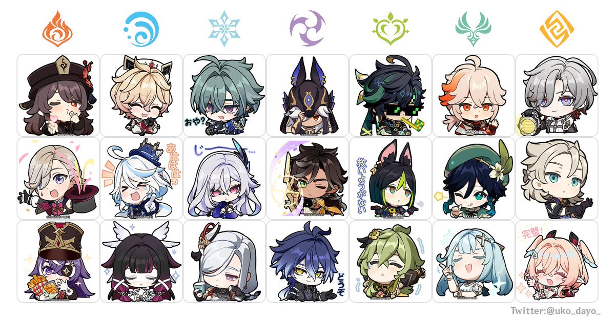 キャラ増えたから作り直した
氷元素の癖が分かりやすくなったね
…
share.google/rREAJByMGDO6t6…