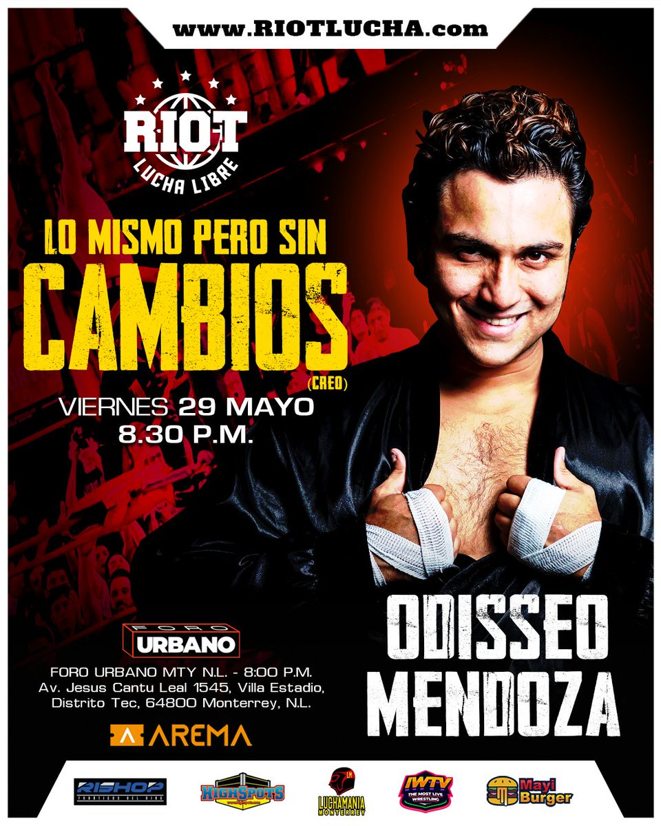 Riot Lucha Libre tweet media