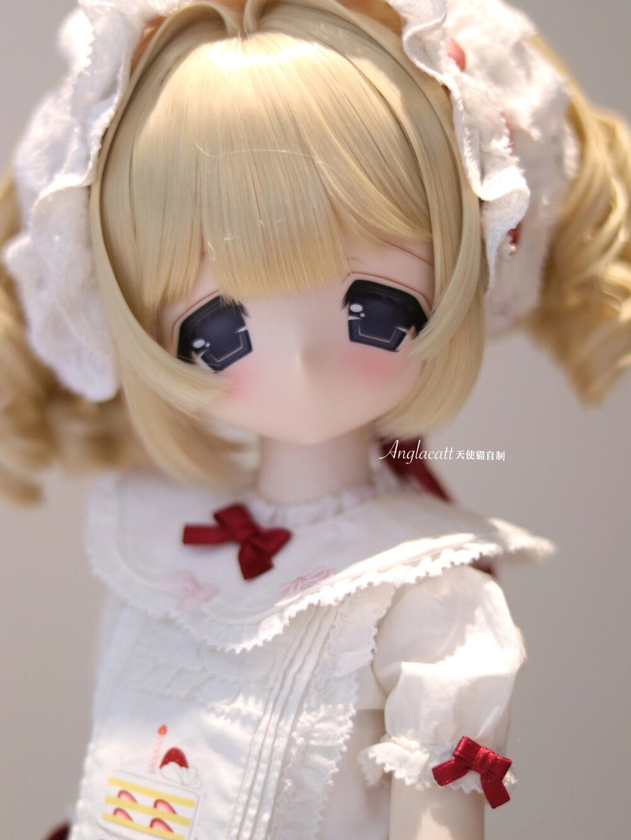 ☆賀賀☆ オーダー品 mdd myoudollサイズ ドール #更新情報 ｢meow｣ PVCドールヘッド 三挿四サイズ 1/4ボディ用