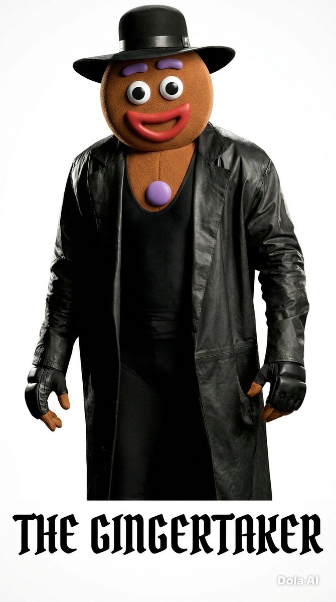 #smackdown #TheGingertaker #wwe #Gingerbreadman