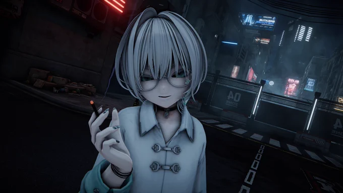 Xでも見かけたワールド行ってきたけどすごいアバターの品質が変わって面白かった #VRChat #Mao3D
