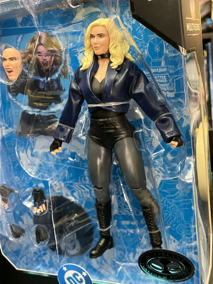 DCマルチバース ブラックキャナリー McFarlane Toys DC Multiverse Black Canary (DC Rebirth) 7