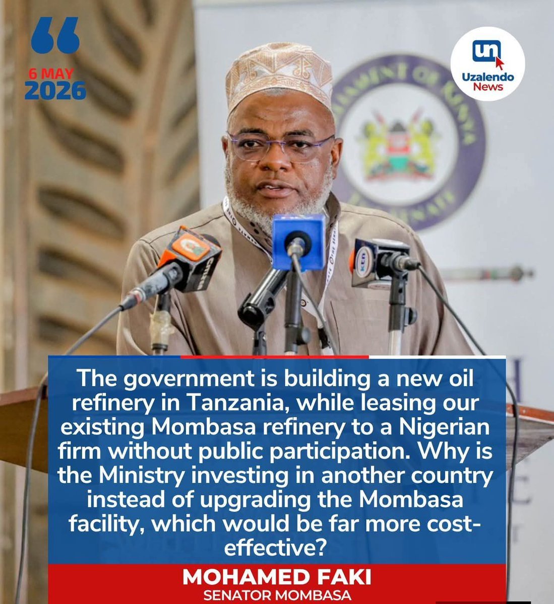 Good morning patriots. Here is your morning dose of anger. A lot has been happening and the only remedy is to increase the dosage to a level that allows you to beat up your leaders from the county assembly to the national government.

So Kenya owns a refinery in Mombasa, has oil