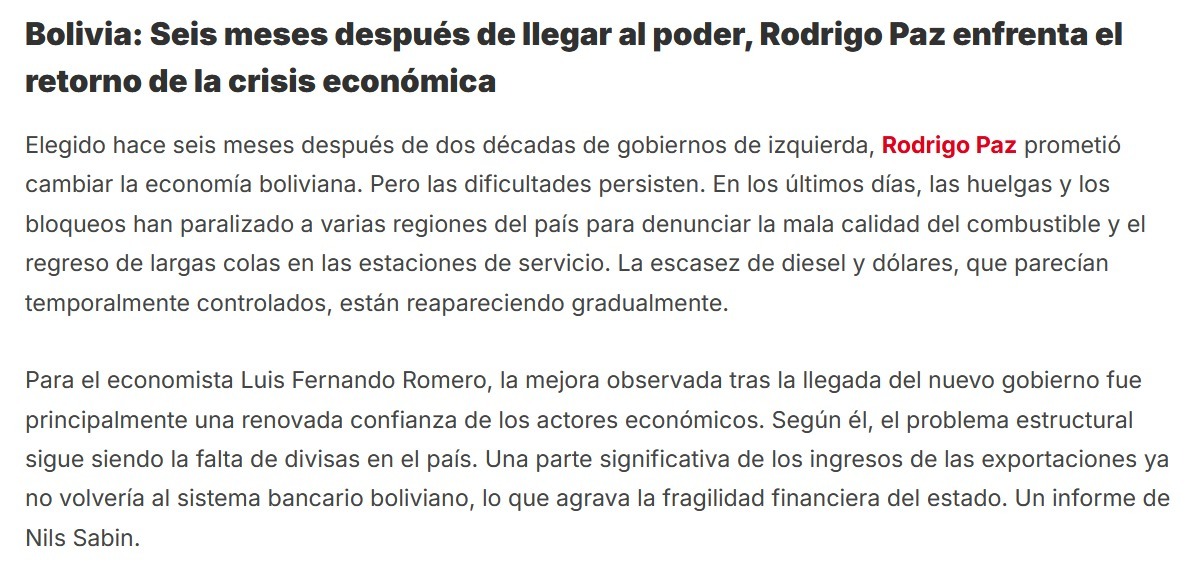 Fernand20413688's tweet photo. La iliquidez de dólares en el sistema financiero y un mercado cambiario desequilibrado presionan cada vez más a la suba del dólar en la economía boliviana, lo cuál ya se esta sintiendo en el bolsillo de gente en precios más altos de los productos que compran las familias. https://t.co/nJ6IlqPRI1