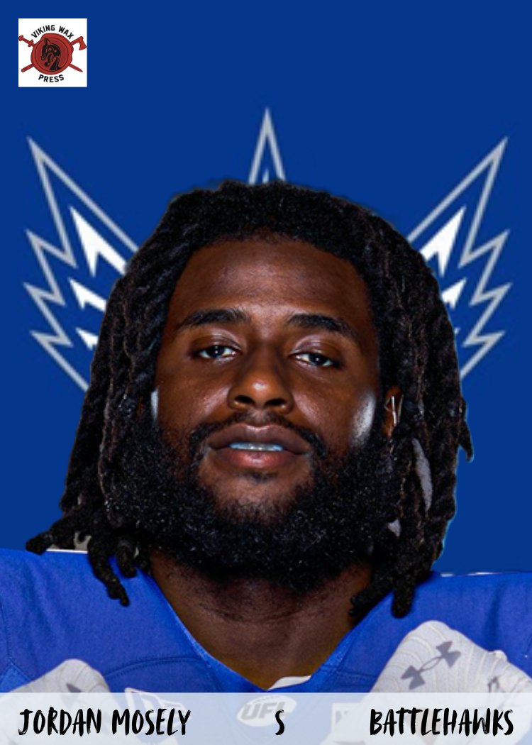 My Player of the Game card for the Wk 7 STL v CLB game goes to Jordan Mosely: 7 Tackles, 1/2 Sack, 1 INT, 1 PBU. The win gets them close to locking in a playoff spot. #UFL

<a href="/AFPAltFBPanel/">Alternative Football Panel</a>  <a href="/TheOfficialAFN/">Alternative Football Network</a>  <a href="/XFLMikeG/">Mike Guardiola</a>  <a href="/Rick_8Bit/">Rɪᴄᴋ8Bɪᴛ©️</a>  <a href="/ZombPhoxUFL/">Zomb Phox UFL</a>  <a href="/DCullorsUFL/">DeMarcus Cullors</a>