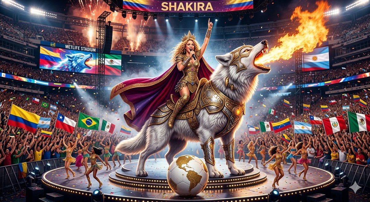 georgebr5016's tweet photo. @shakira x @GeminiApp https://t.co/A6gxzC7jTK
