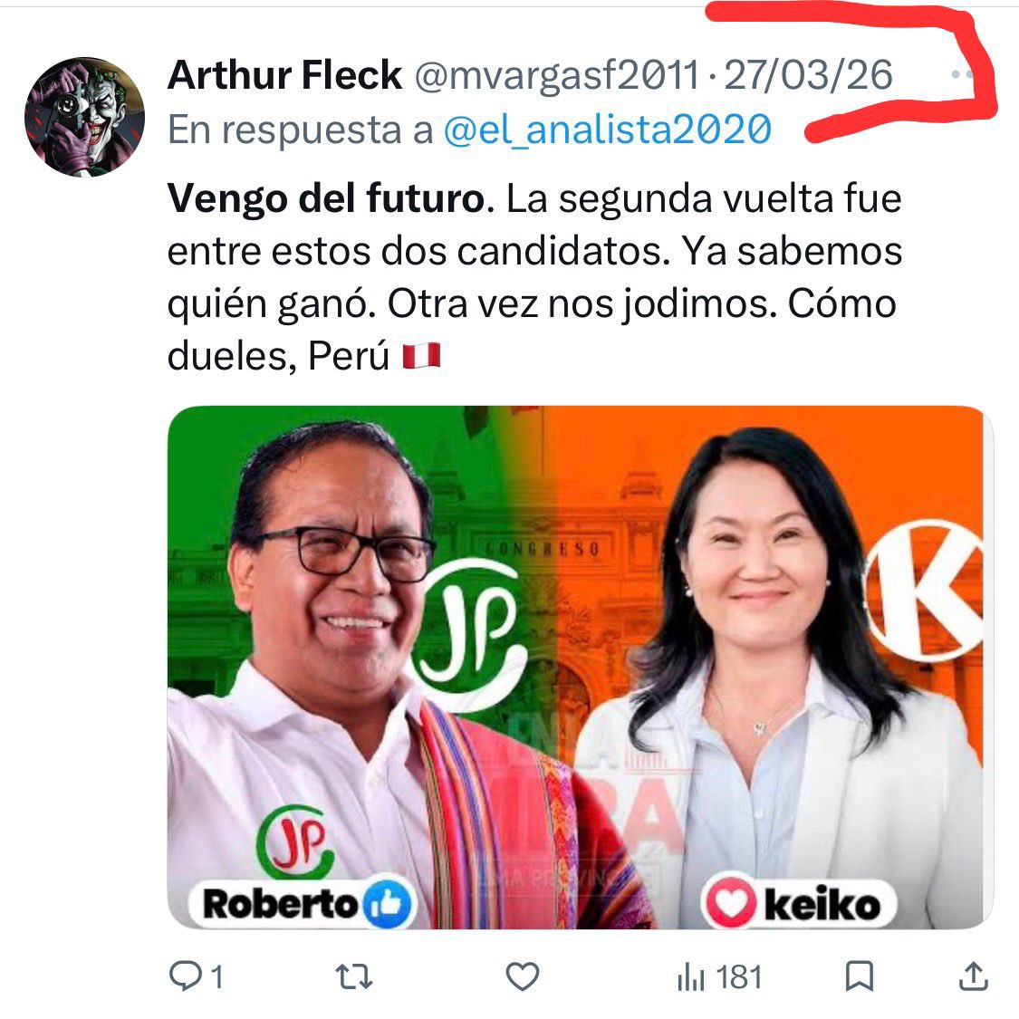 Arthur Fleck tweet media