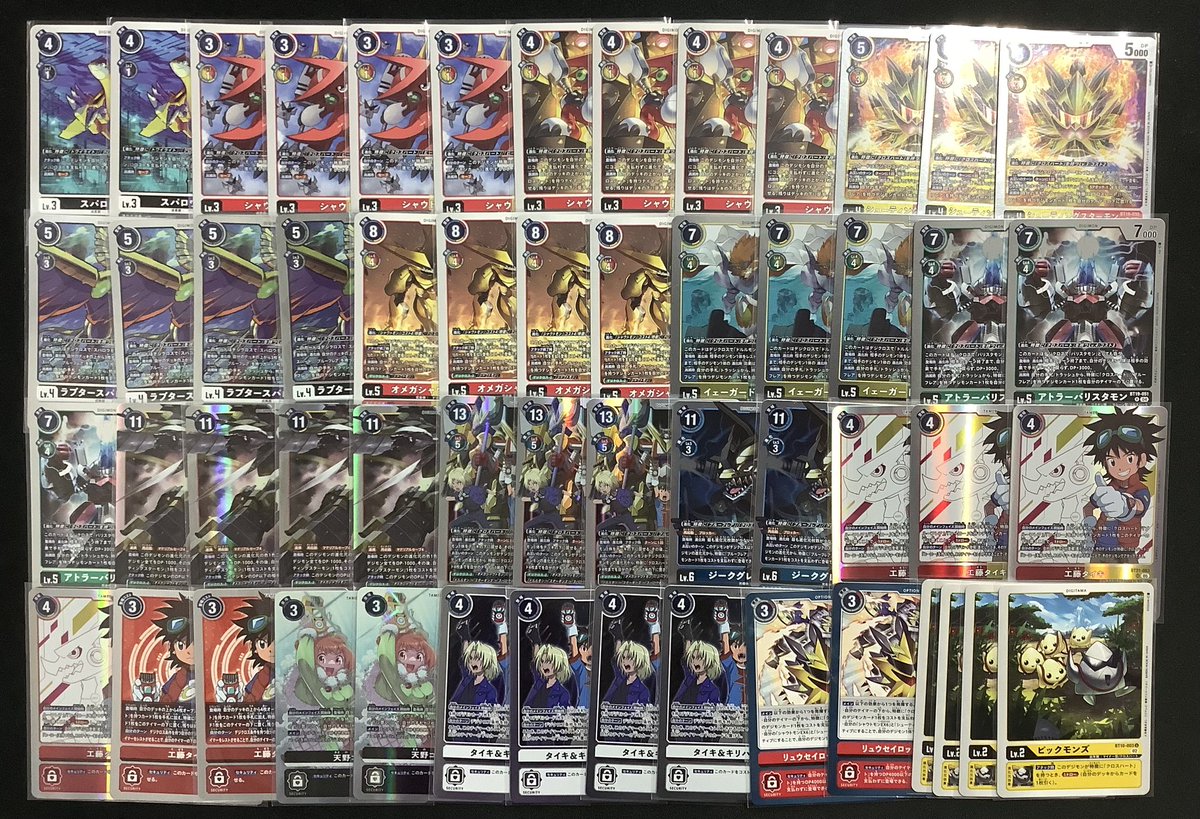 👾デジモンカード販売情報👾 ショーケースにデッキをお出ししました