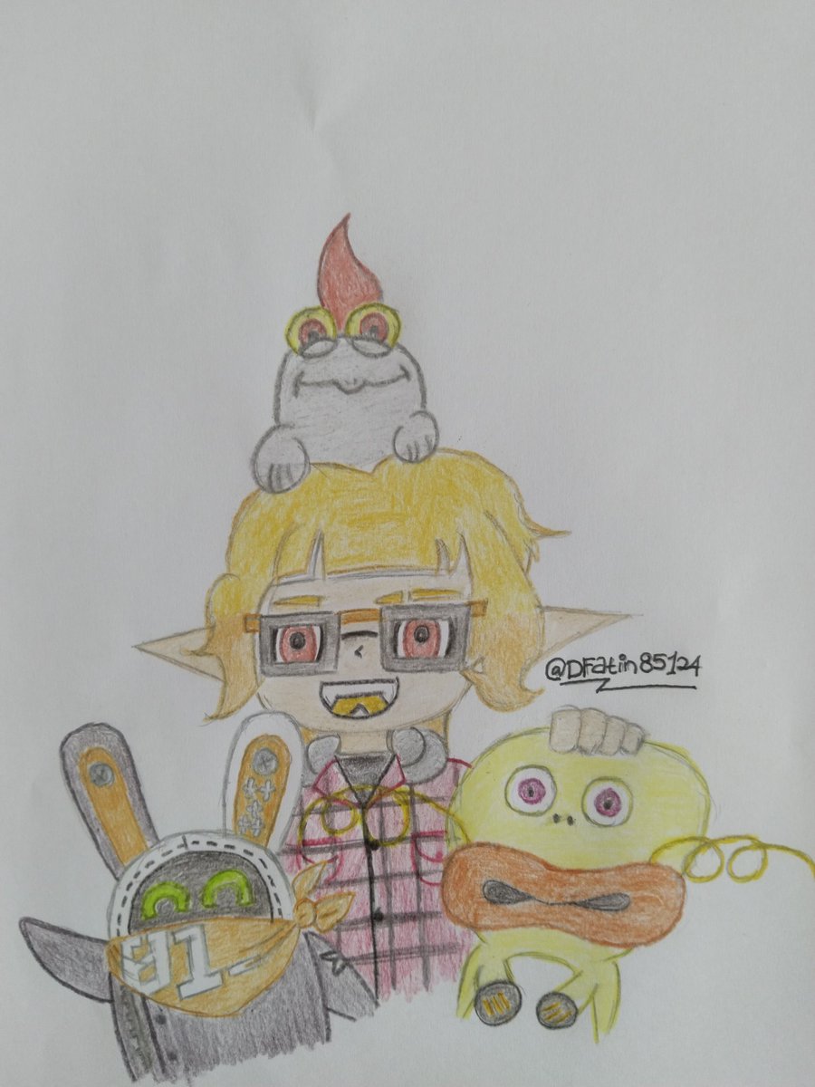 DFatin85124's tweet photo. Here My past illustration drawing art of My Companions friends,Last 4 month ago ✨🧡🩶🤍💛✨ https://t.co/ts1IyReoqw