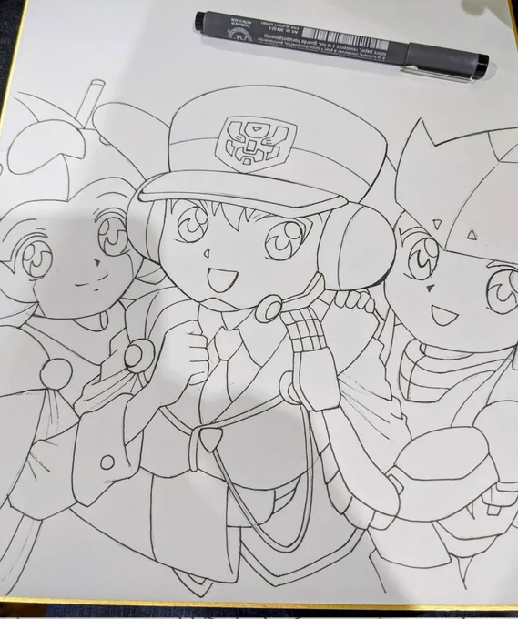 ペン入れできました
#ジャパコミ 