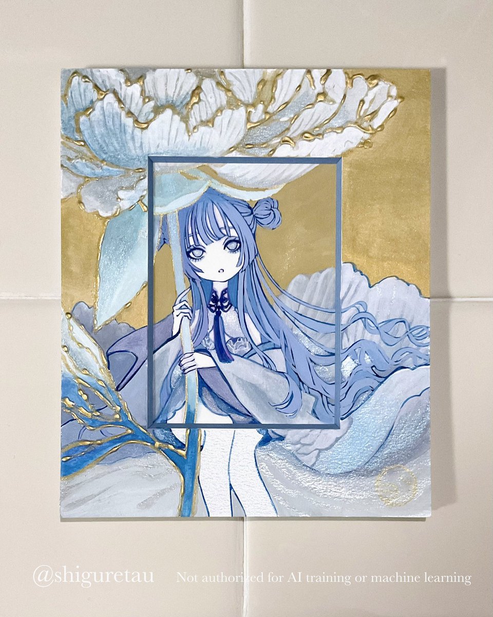 ドローイングは残り1点となりました
原画やグッズのお迎え、ありがとうございます💐 