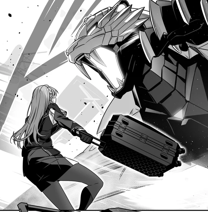うちのキャラはスーツケースにもなるけどスーツケースで戦う漫画でもある 
