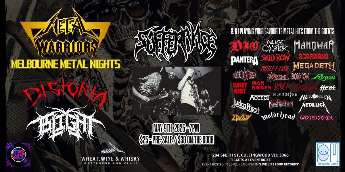 vicmetalgigs's tweet photo. Tonight!
@ Wheat, Wine &amp; Whisky 
https://t.co/ZgiSMfquM4 https://t.co/EldfcHBfWR