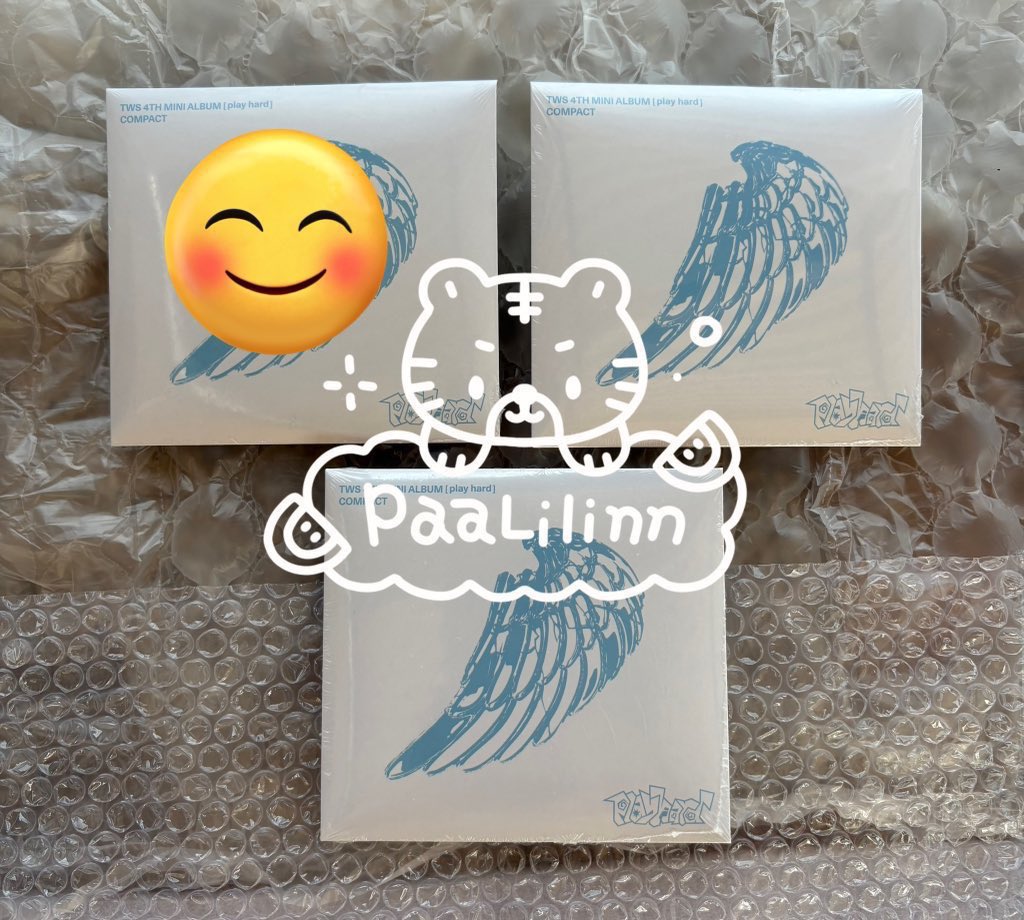 PaaLilinn's tweet photo. ดีล ✨ อัลบั้ม TWS PLAY HARD (ไม่แกะ)

📍บั้มพร้อมส่ง จัดส่งวันนี้

บั้ม Compact ver ไม่แกะ

💰 220 .- / 1 บั้ม

บั้ม Photobook ver ไม่แกะ

💰 290 .- / 1 บั้ม

✅ สุ่ม ver / สั่ง 2 บั้ม ได้ครบ 2 ver

📮เอกชน 50 / 60

🏝 พื้นที่ห่างไกลบวกตามจริง
 
#ตลาดนัดTWS #ตลาดนัดทูอัส https://t.co/ecQo2HOBTI
