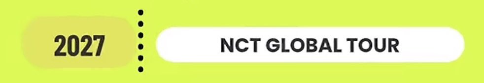 NCT 2027 - GLOBAL TOUR ...? 
ตอนนี้ เมมเบอร์ อซท รอ โดยอง จองอู 
ออกจากกรม ปีหน้า ถึงจะมีคอนเสิร์ต ..?