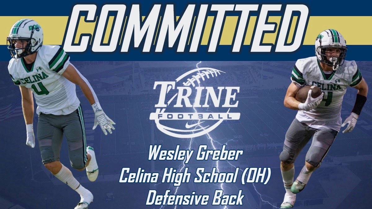 wes_greber's tweet photo. I am very proud to announce that I will be continuing my football journey at Trine University. https://t.co/LvNos2uf9D