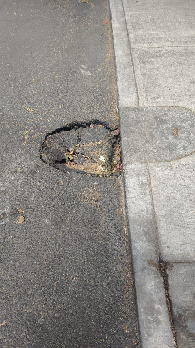 riboar's tweet photo. @AccionesBJ hoy de coladera en la calle de filipinas esquina nevado favor de atender antes de que se haga un socavon https://t.co/vOHPC1QfG4