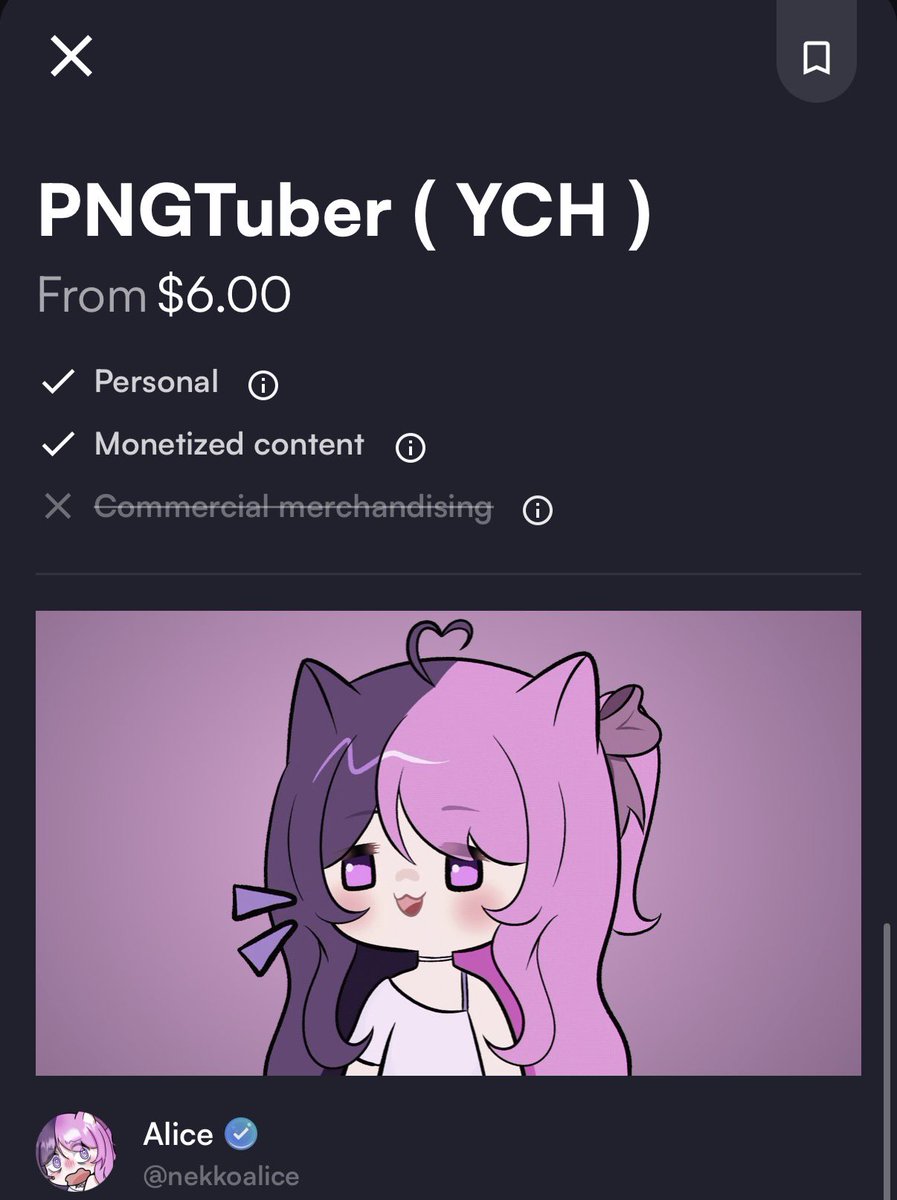 NekkoAlice0's tweet photo. 6$ USD PNGTuber ✨🫶 https://t.co/itQ2y6jD0N