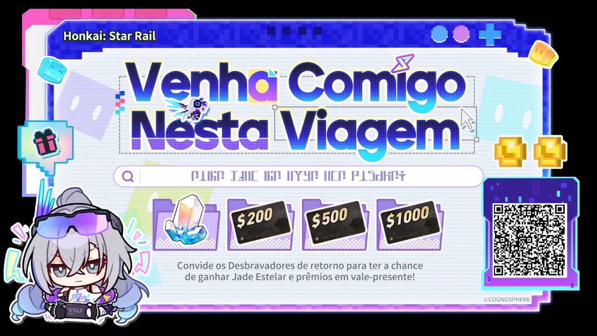 cryamoxoxo's tweet photo. Convide outros Desbravadores de retorno a vincular seu código de convite e fazer login no jogo para ganhar Jade Estelar, cartões-presente e outras recompensas surpresa. https://t.co/56YtkRZE8r