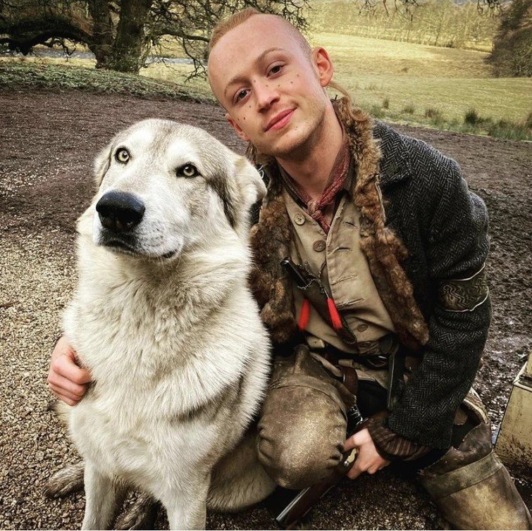 Jo121325's tweet photo. I don't want Ian to die either! He's been through so much. He deserves a happy ending! 🥺 #Outlander #Ian #Rollo https://t.co/QozpspG94U