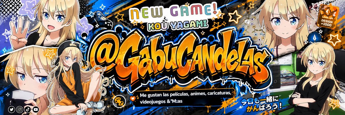 GabuCandelas's tweet photo. bueno,que opinan del nuevo banner de mi perfil?
lo hizo la ususaria @KaorukoWaguri32 https://t.co/5mTr2Kqem8