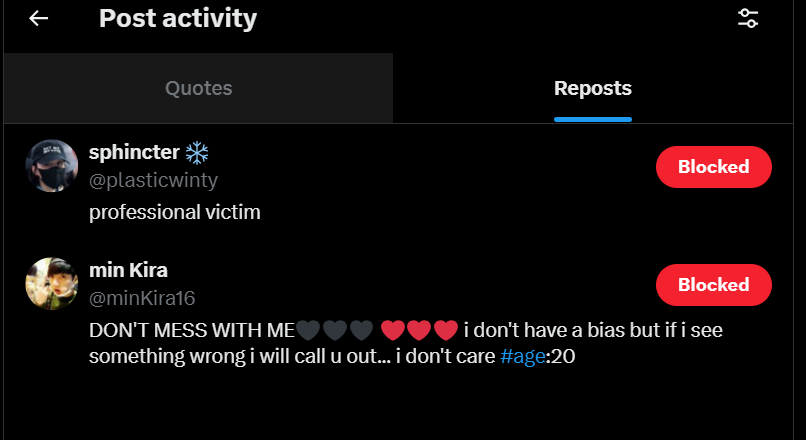 winter_protect's tweet photo. 📢

Reminder to keep reporting the first user. Judging by their location it is highly likely this is a new burner. They unlocked their account and created this account at the same time

The latest report tweet for that user:
https://t.co/E5JYcRNzHA https://t.co/lfHEoKqjwp