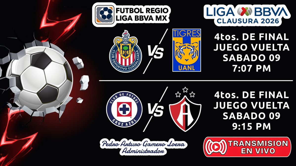 ⚽️ FUTBOL REGIO LIGA BBVA MX ⚽️ tweet media