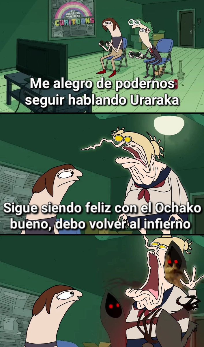 Y quédate ahí, loca 🔥

PD: Créditos al autor del COTY 🐐 en Curi-Toons