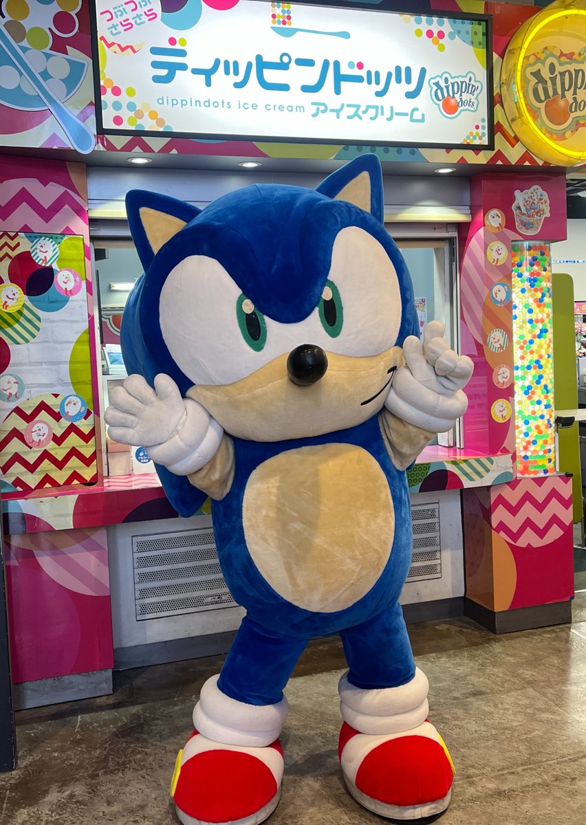 東京ジョイポリス　ナンジャタウン　6周年記念　ソニック　非売品 ソニック」×「東京ジョイポリス」コラボイベント「ソニックバースデー