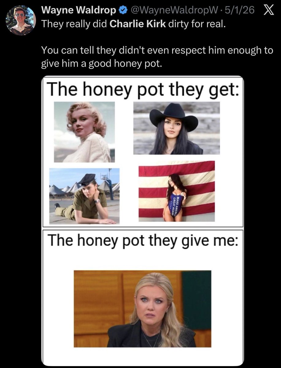A whole treasure trove exists of this slimy little scumbag slandering Charlie Kirk while he was still alive, as well as countless posts attacking his widow.

All while he claims to speak for Kirk.

Average Thomas Massie supporter, folks. These people are the scum of the earth.