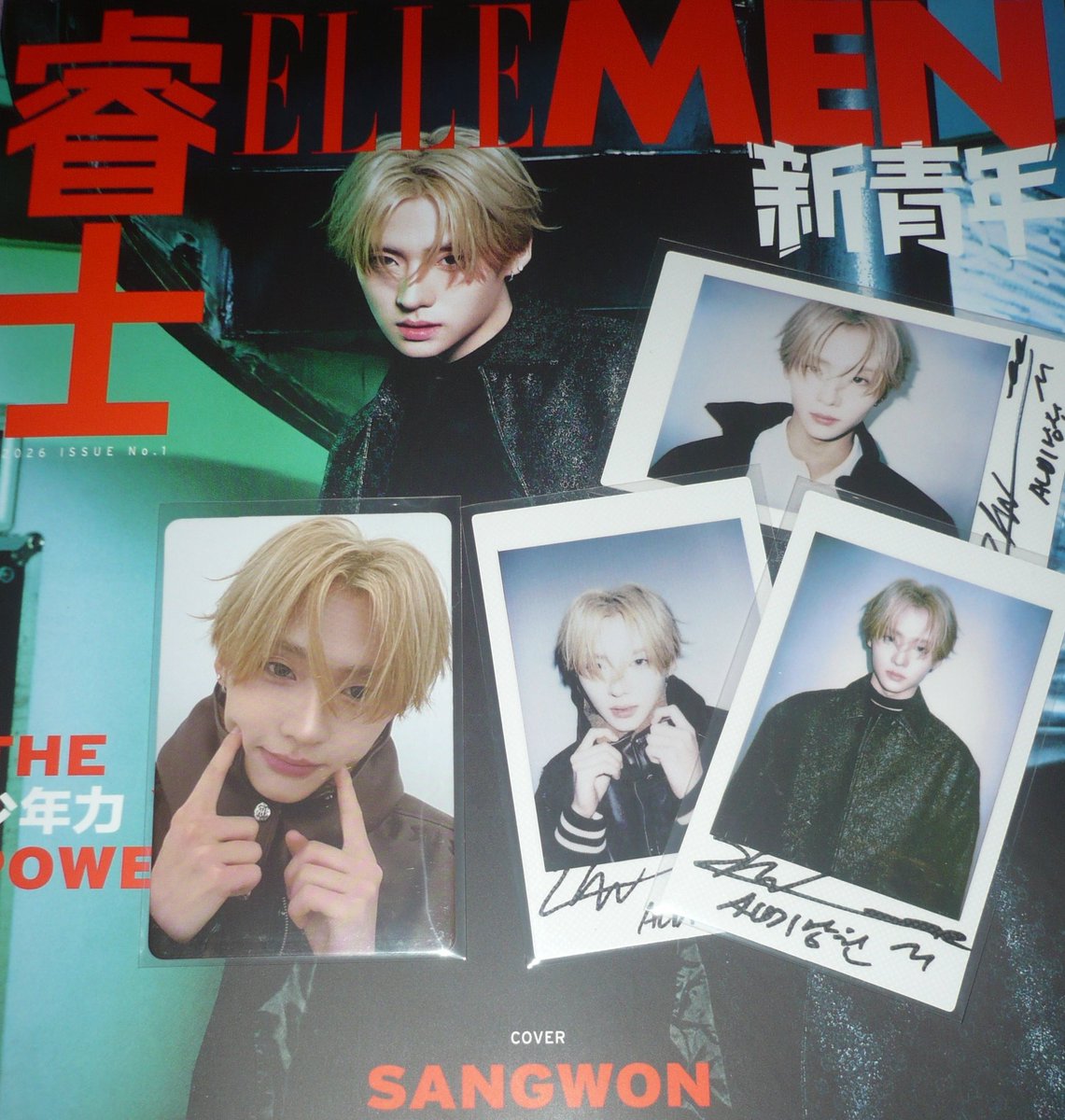 508cart's tweet photo. 💌 ₊˚⊹

my first sangwon mag cover arrived yesterday (exactly on sangwon's birthday) 🥹💗 the photocards and polaroids are so pretty T____T thank you so much for the smoothest transaction and for packing it safely! 🥰 @leonadedrop #fromleonade https://t.co/uihA0GIl56