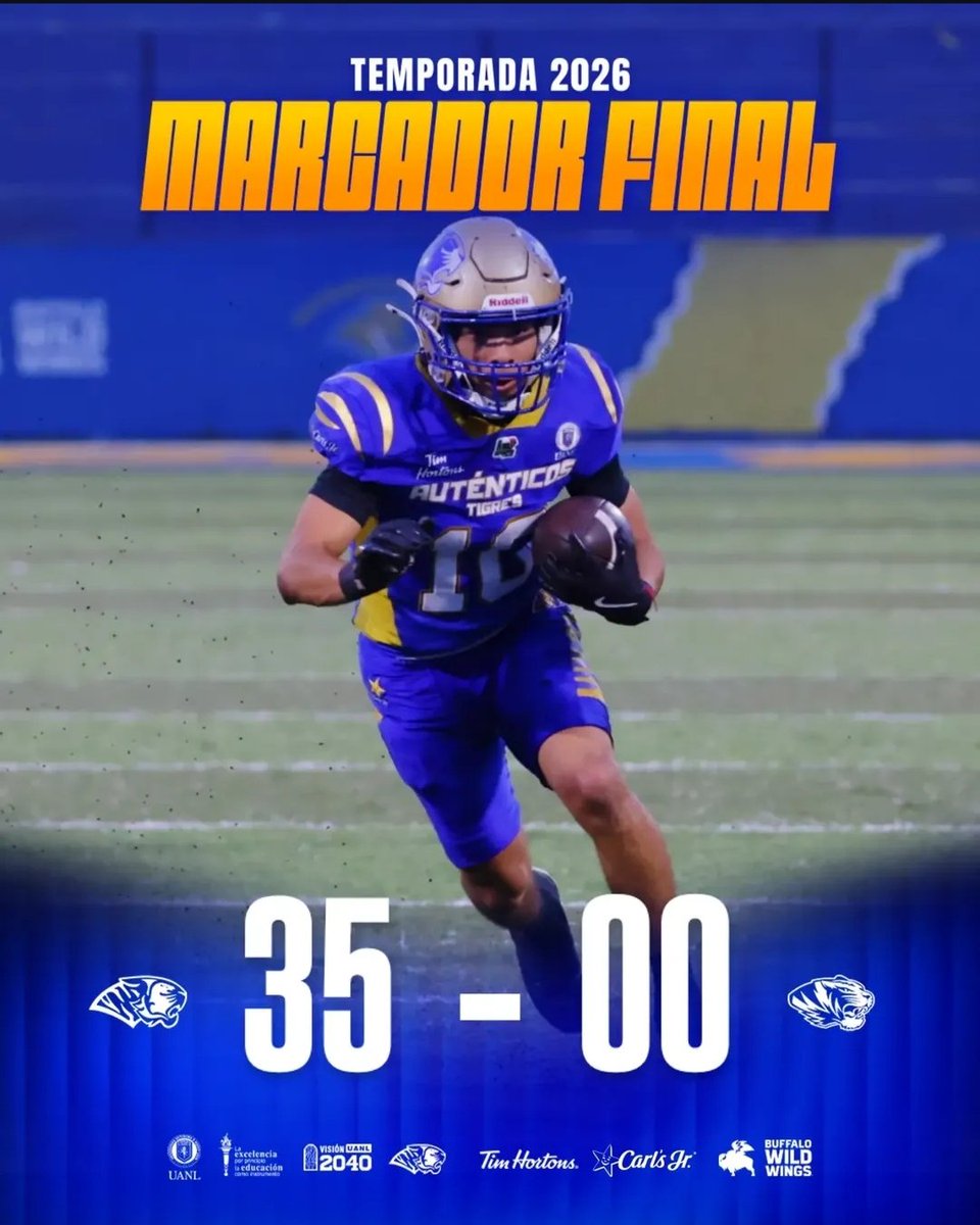 UANL_Autenticos's tweet photo. ¡MARCADOR FINAL! ✨
Jornada 5 de nuestra categoría Juvenil 🐯🔥

#AtJuvenil #Serautentico https://t.co/ZX7ZQfPDSI