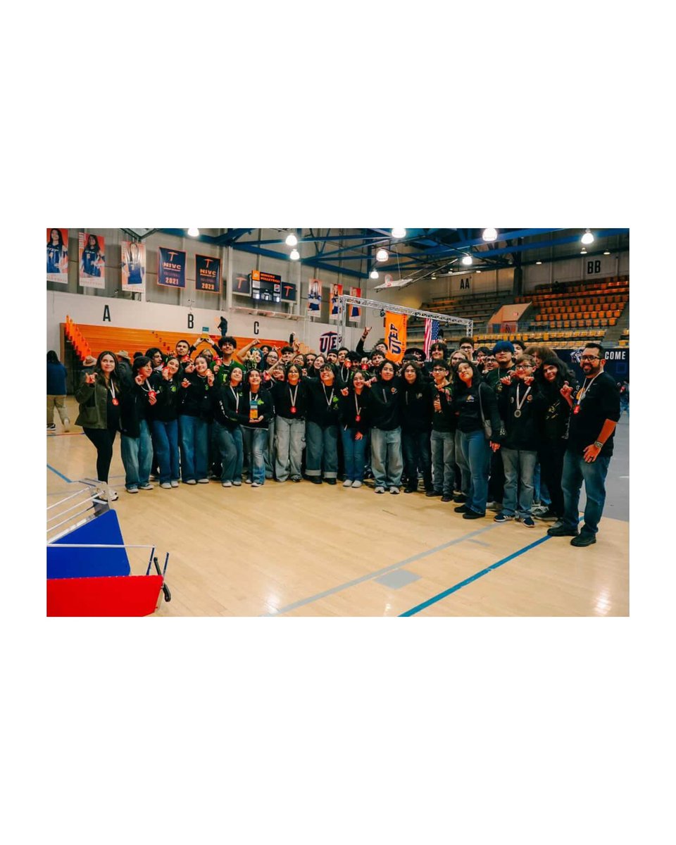 MHSRoboticsEPTX's tweet photo. As the week comes to a close our team would like to say Happy teacher appreciation week to our very own robotics coaches, Mrs. Garcia and Mr. Ramirez! Thank you for helping build such great leadership and teamwork skills. Your impact goes beyond the robotics lab! https://t.co/OXahK96cPv
