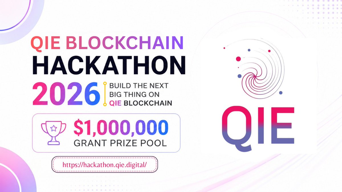qieblockchain's tweet photo. 🚀 Developers, This Is Your Opportunity to Build Early on QIE Blockchain

The best ecosystems are built by developers who arrive before the crowd.

With just 7 days left to register, the QIE Blockchain Hackathon 2026 is your chance to create the next breakout dApp on one of the fastest-growing Layer 1 networks.

📊 Current Momentum

✅ 2,000+ Registrations
✅ 1,000+ Teams
✅ 360+ dApps Already Submitted
✅ 100,000+ Community Members

🛠 Build with QIE Infrastructure

⚡️ QIE Pass
⚡️ QIE Wallet
⚡️ QIEDex
⚡️ Oracles
⚡️ Stablecoin Infrastructure

🏆 Rewards & Opportunities

💰 $20,500 Prize Pool
🎓 Mentorship from the QIE ecosystem
🌱 Ecosystem Grants
🤝 Investment Opportunities

💎 Special Opportunity

If your team builds a high-impact application with real user adoption and strong traction, we are open to discussing a special $1M ecosystem reward/investment package.

🎯 What We Value Most

~ Real Adoption
~ Practical Utility
~ Active Users
~ Scalability

We care far more about meaningful products than polished pitch decks.

⚙️ Developer Friendly

🛠 EVM & Cosmos Compatible
💻 Solidity Ready
⚡️ Deploy in Under 30 Minutes
💸 Ultra-Low Fees

⏰ Registration Closes: May 15, 2026

👉 Register Now: https://t.co/rE5QbMoUtQ

Build the future while it’s still early. 🚀

qie:native #crypto #dev #defi #building
