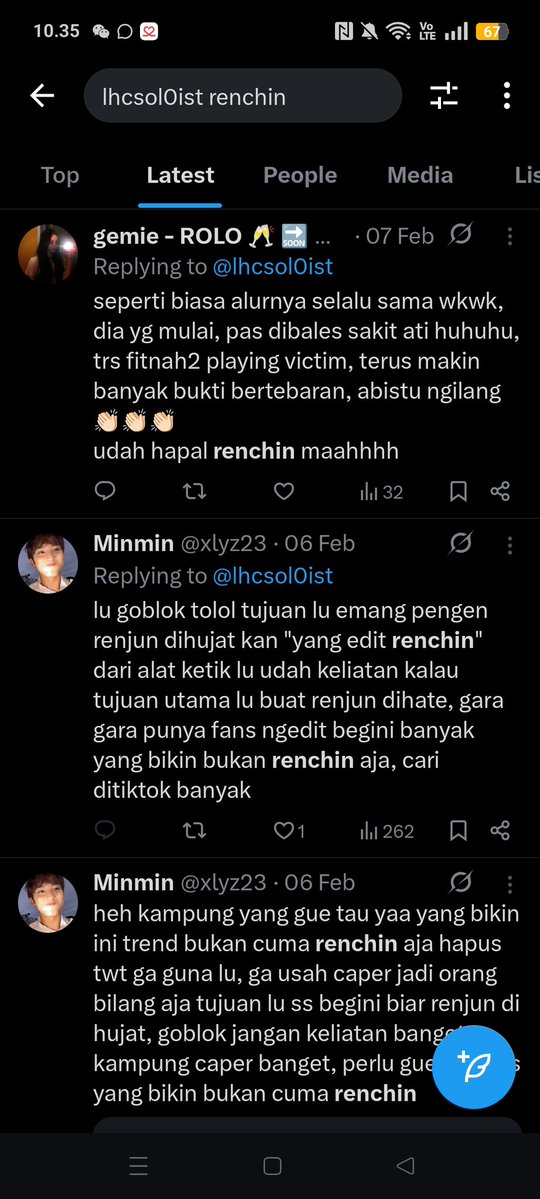 eh mahaeshit tolol, baca bio tuh yang bener, akun dia jelas2 ada renchin dan dongren DNI, u liat deh ini anak aja abis bikin ulah di feb kemarin, jangan bawa2 yg berhubungan sama bias gue kek, liat dulu akunnya sebelum kalian ngebacot