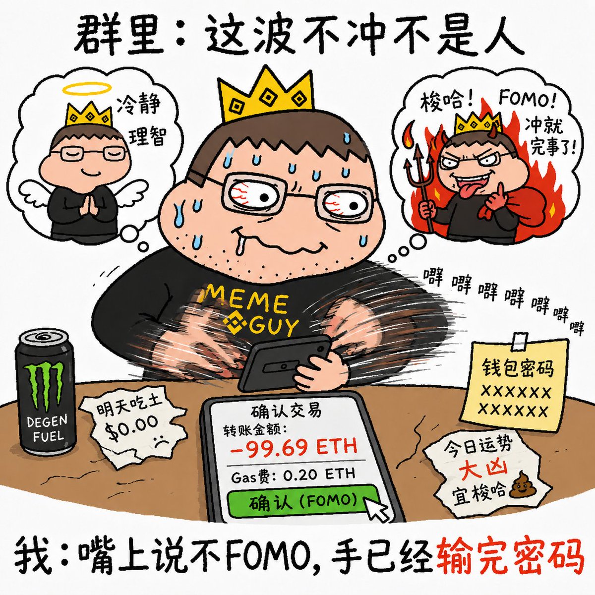 《不 冲 不 是 人》