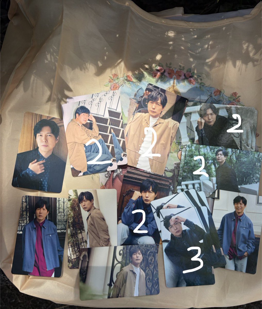 dTnbRJVmYUyxYGH's tweet photo. 【交換】Kiramune Music Festival2026 キラフェス フォトカード フォトカ
(敬称略)

譲　画像の神谷

求　柿原　最優先は2枚目の画像ですが柿原ならどれとでも交換可能です

両日現地手渡し可能

検索から気軽にお声掛けください https://t.co/oR7Rww1In5