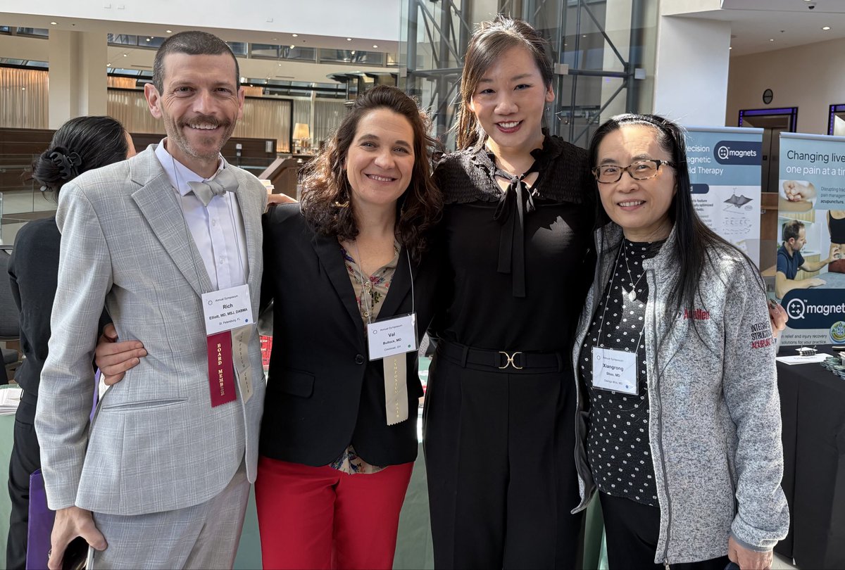 _richelliott's tweet photo. Reflecting on an amazing American Academy of Medical Acupuncture Symposium in Denver! I was honored to serve as chair of the meeting this year. Physicians from around the U.S. coming together to share in evidence-based acupuncture practice and research.

@AAMAcupuncture https://t.co/NihbaKeJe5