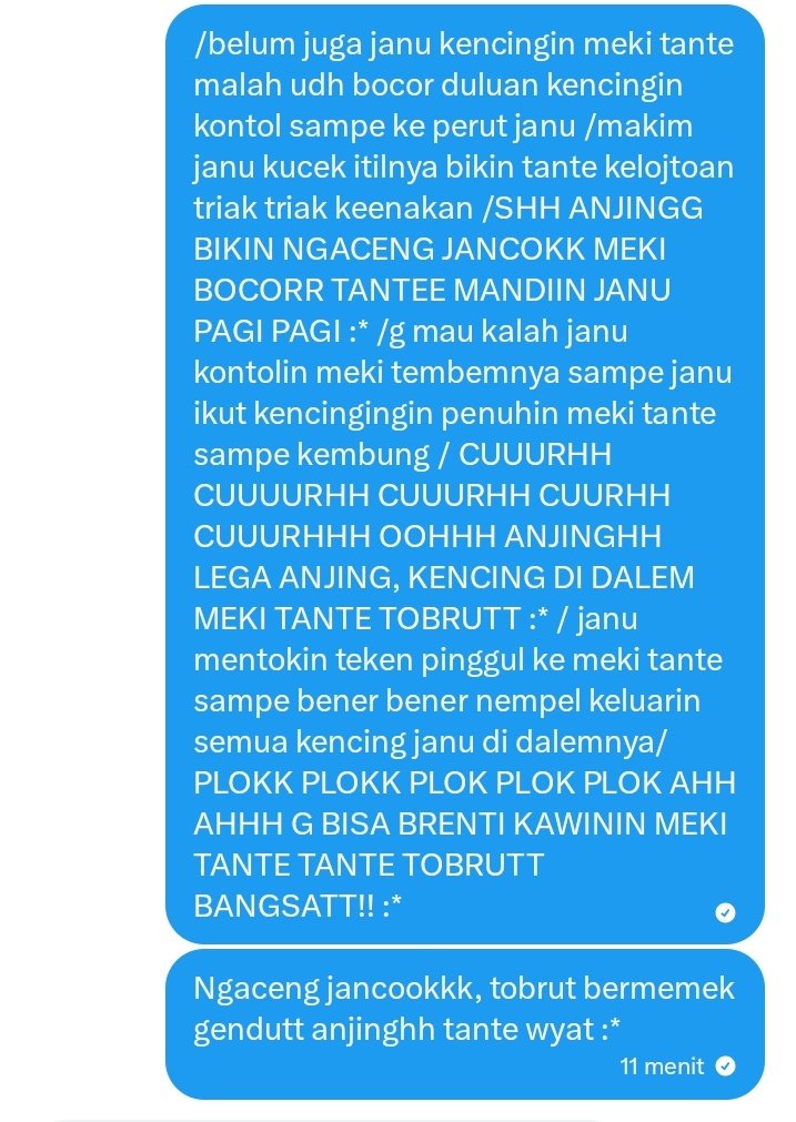 kulingentot's tweet photo. Pagi pagi nyusu &amp; ngontol ke tante tobrut semok enak bat jancokk 🤤 :* https://t.co/Q2dQnox4IB