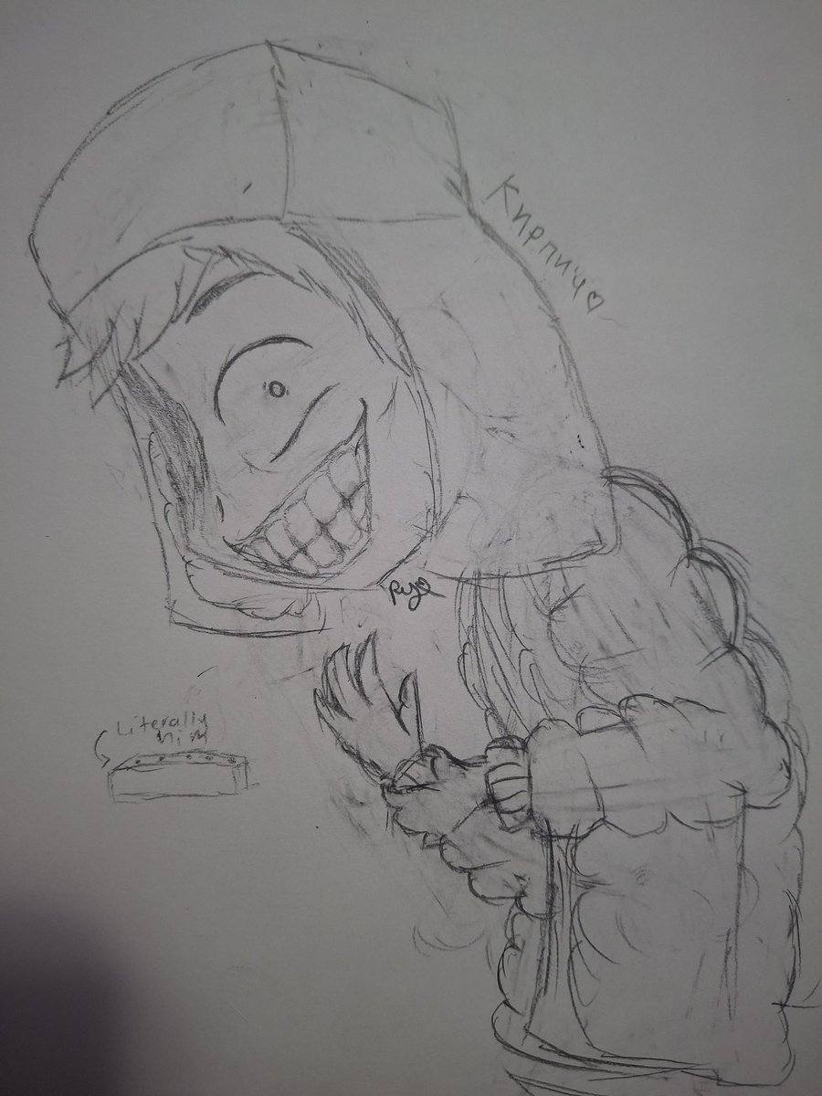 Ryecake_'s tweet photo. I drew Kirpich after not drawing in months and I feel like my style butchered him but idrc
Gunna most likely draw Podushka tmrw
hope u like it @PodushkaCHert_ :D!!!

#countryhumans #fanartㅤㅤㅤㅤ #countryhumansoc #art https://t.co/yZ8UIidTZl
