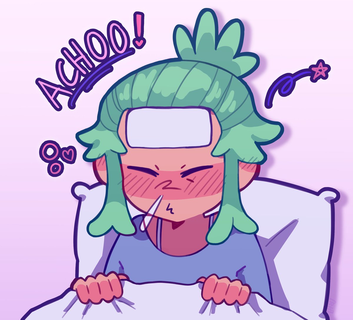 Love Sick has reached 75k + on youtube! Thank u for, listening! 💚 (art by <a href="/hiimross_/">Rossss</a> )