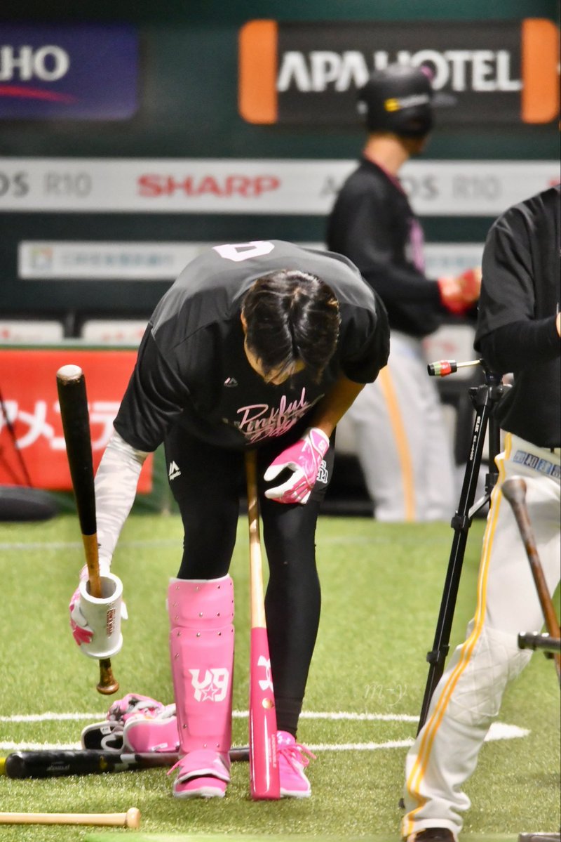 🗓️2026.5.9 みずほPayPayドーム

今日のギータ😊
ピンク仕様で可愛い🎀

#sbhawks  ＃ソフトバンクホークス
#柳田悠岐　選手