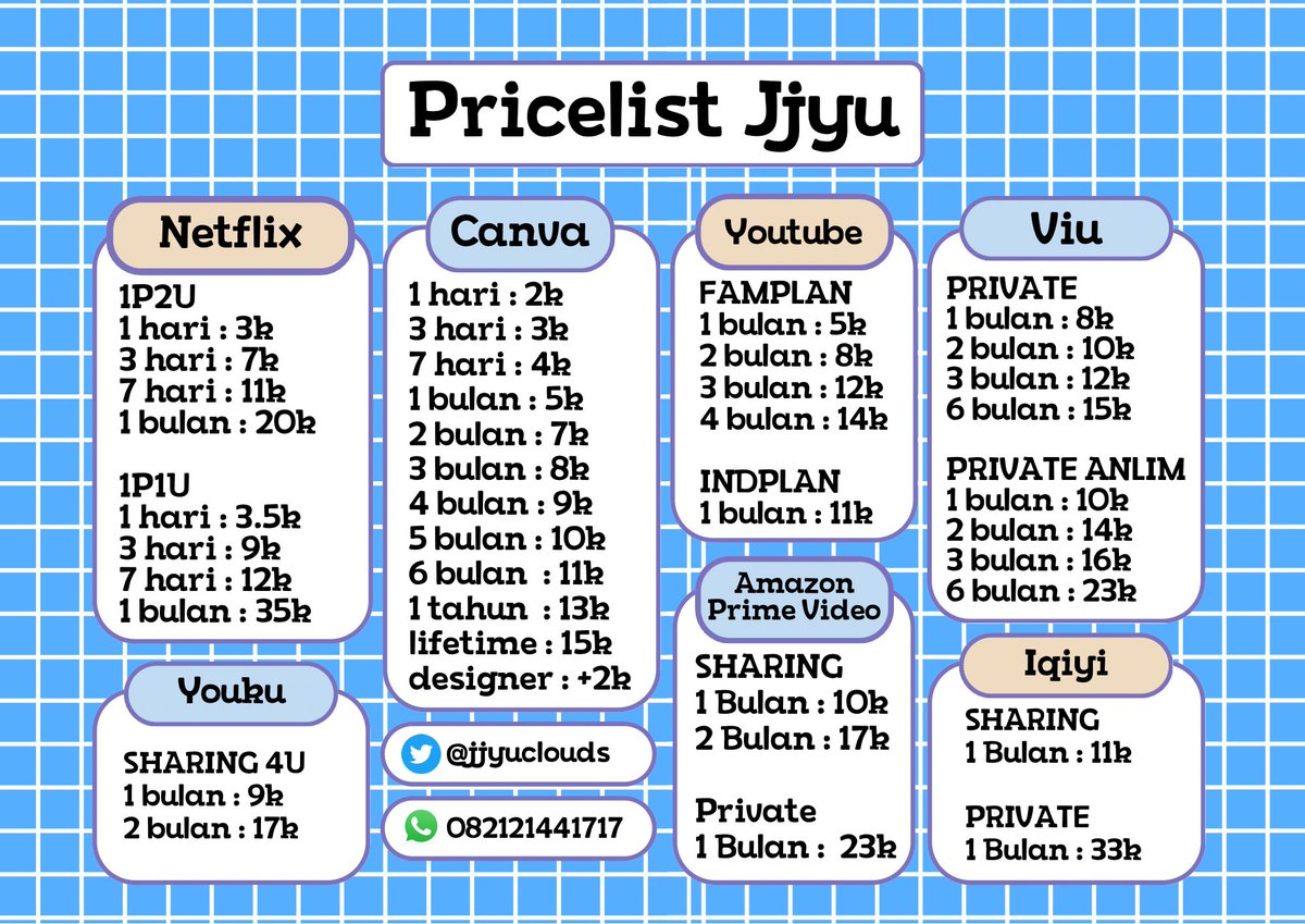 jjyuclouds's tweet photo. sini kakk aku jual canva murah fast process

،  𖥻 ⌕ ☎️ wa :: https://t.co/3pJSHx67H0
،  𖥻 ⌕ testi :: https://t.co/QjkvZYjXcg https://t.co/1DS2YysrcF