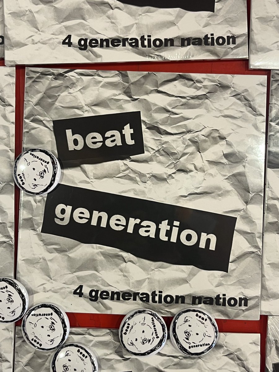 chicsalesix's tweet photo. 🟥本日発売🟥
beat generation 『4 generation nation』(CD+当店限定特典バッヂ付き)
金沢のPUNKバンド、beat generationの単独正式音源が、自主レーベルA&amp;P recordsよりいよいよリリース！キレ味鋭いソリッドなPUNK ROCK！必聴盤！
シークセール限定バッヂ付き！お早めに🔥
https://t.co/bMKPfkusBZ https://t.co/0FzkHEHFXb