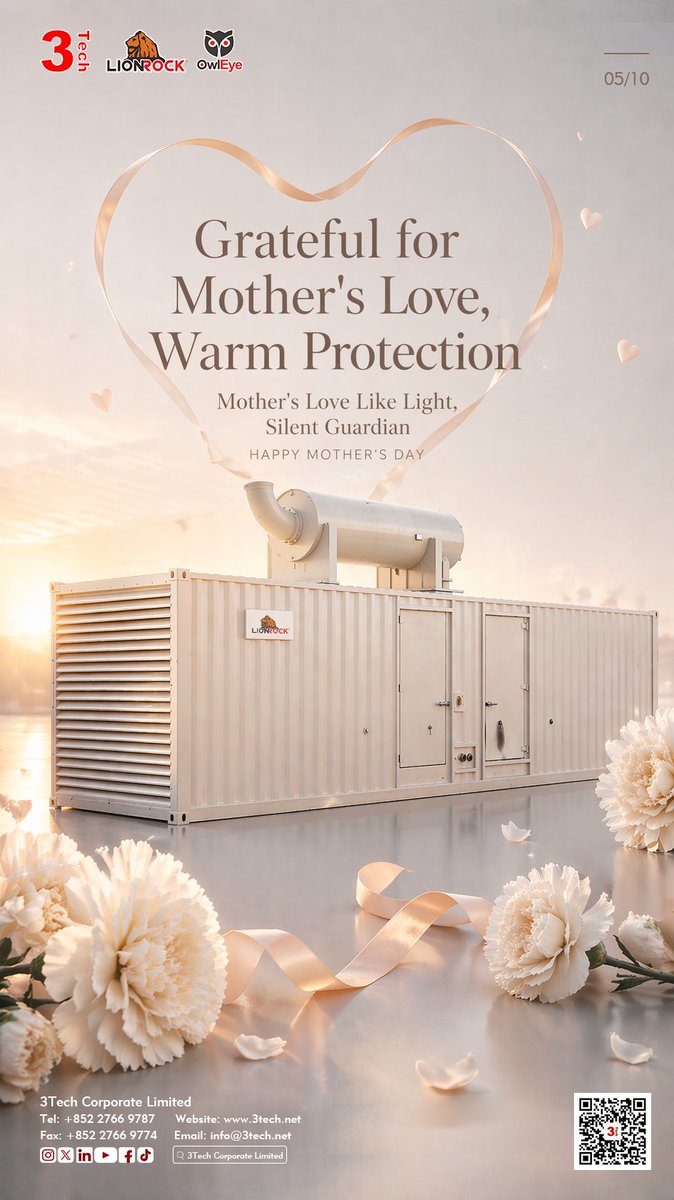 3Tech_Corporate's tweet photo. To every amazing mom — thank you for your endless love, patience and unwavering support. Just as mothers build a home with care and dedication, we too continue to pour our heart into the data center construction industry, powering the digital backbone of tomorrow. https://t.co/DV6ku2rwLl