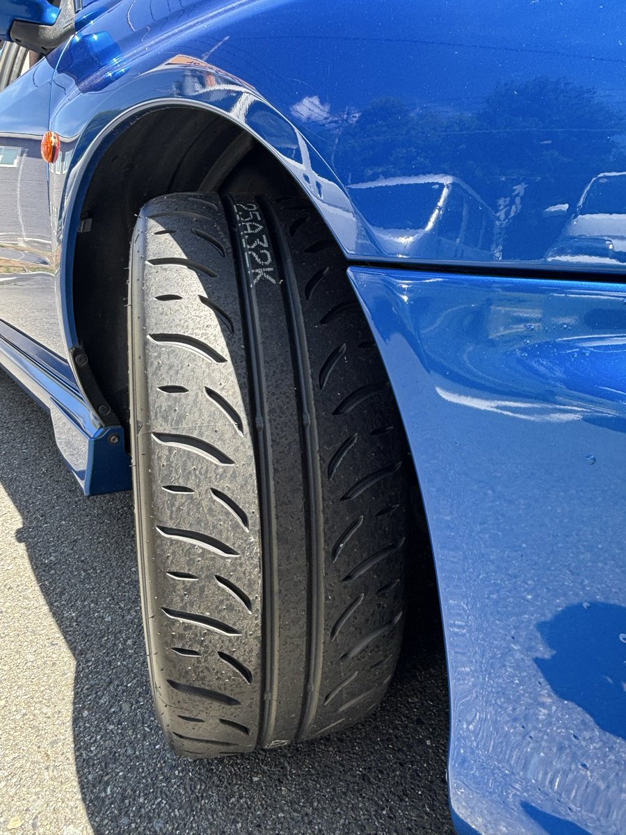 ts_machida's tweet photo. こんにちは☀️ ���い天気ですね😃
今日のタイヤ‼️
DIREZZA ZⅢ🎶
お車 スバルインプレッサにお取付けさせていただきました‼️
カッコイイです😎
当店はスポーツタイヤも組めます🍀
#タイヤセレクト町田30周年
#DIREZZA
#ダンロップ
#タイヤの事ならタイヤセレクト町田へ https://t.co/KkotwwkgTr